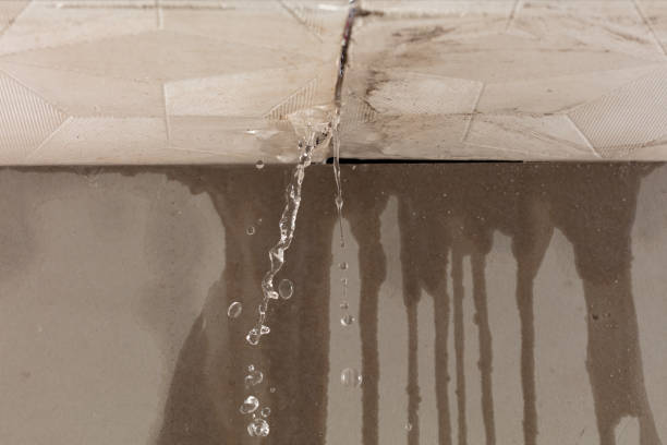 Professional Sewage Cleanup technician working in Newtown, PA